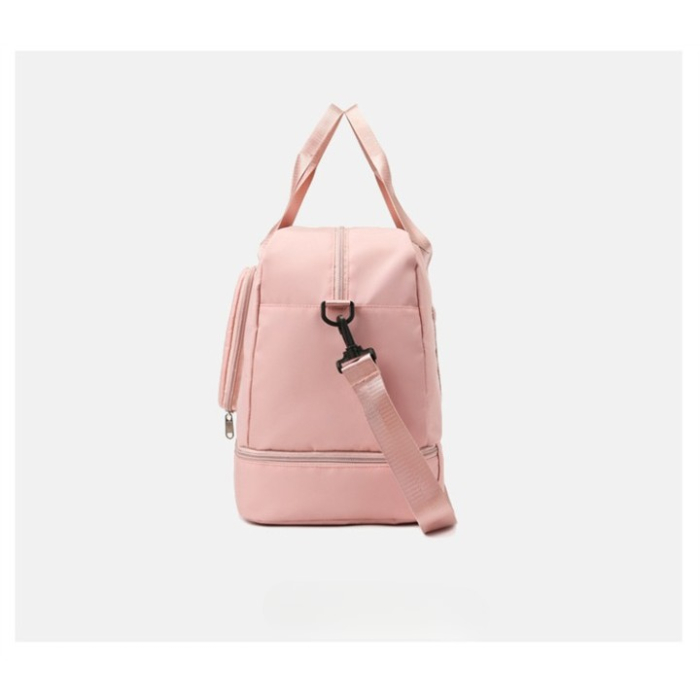 Geanta Pliabila, , pentru Voiaj, Buzunare Multiple, de Mana, Impermeabila, Material Textil, Capacitate 8 Kg, Dimensiune Deschisa 42x28x10 cm, Roz [12]
