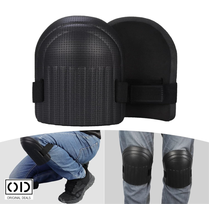 genunchiera de lucru original deals genunchiera protectie rotula menisc genunchiera pvc usoara si moale genunchiera marime universala reglabila genunchiera cu curea ajustabila pentru lucru genunchiera protectie constructii bricolaj genunchiera ergonomica pentru genunchi genunchiera pentru muncitori si gradinarit genunchiera neagra 17.2 x 15 cm pvc genunchiera de lucru confortabila si rezistenta [2]