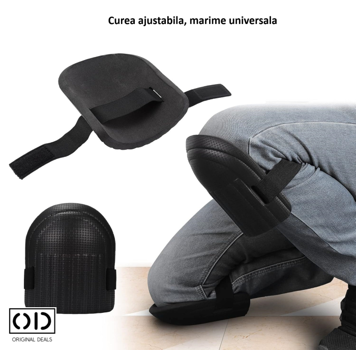 genunchiera de lucru original deals genunchiera protectie rotula menisc genunchiera pvc usoara si moale genunchiera marime universala reglabila genunchiera cu curea ajustabila pentru lucru genunchiera protectie constructii bricolaj genunchiera ergonomica pentru genunchi genunchiera pentru muncitori si gradinarit genunchiera neagra 17.2 x 15 cm pvc genunchiera de lucru confortabila si rezistenta [7]