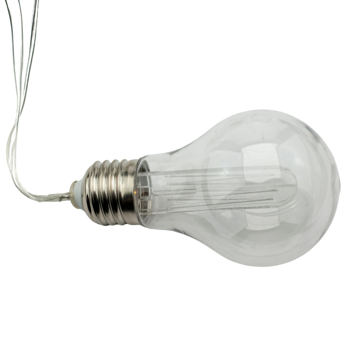 Ghirlanda luminoasa, LED, model Hemma, 10 becuri, 380cm, incarcare solara, lumina alb cald [14]