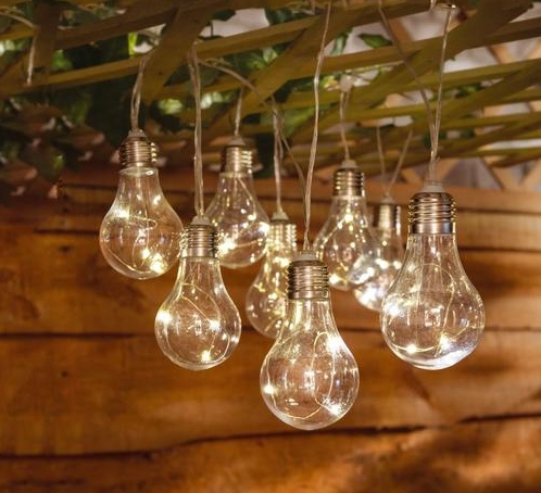 Ghirlanda luminoasa, LED, model Moza, 10 becuri, 380cm, incarcare solara, lumina alb cald [1]