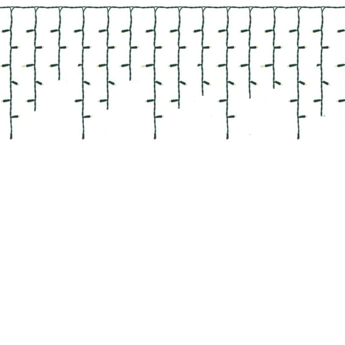 Ghirlanda luminoasa tip perdea Premium 300 LED-uri, 14,5m, 18Wati, interior/exterior, cu flash, alb rece [5]