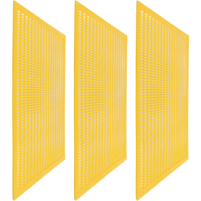 Gratie Apicultura, , Hanneman, din Plastic, Separare Matca, 51 x 42 x 0.3 cm, Galben [6]