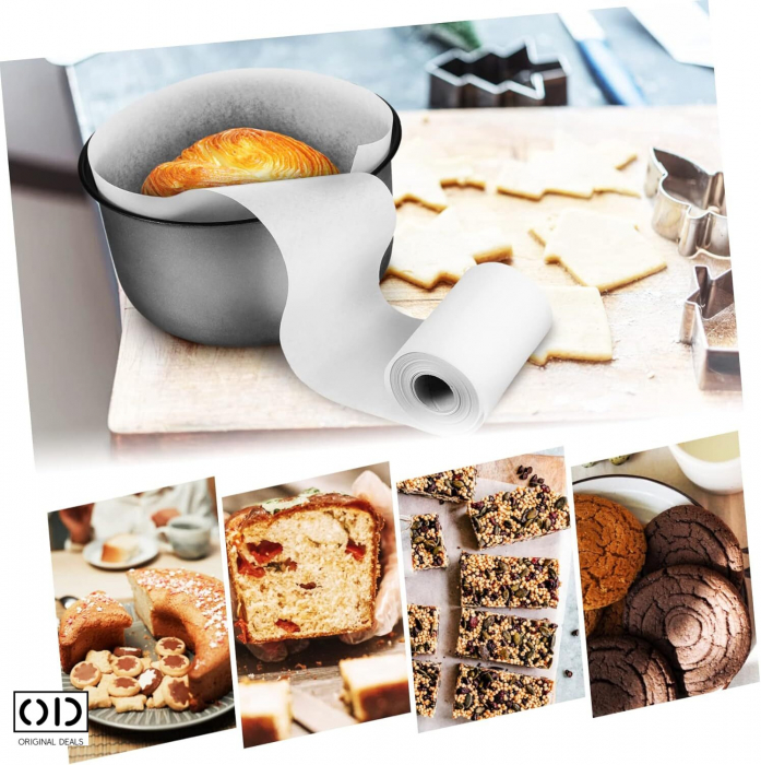 Hartie de copt Foaie de copt Hartie Tavi de copt Hartie pentru Air Fryer Hartie pentru Friteoza Hartie Air Fryer Hartie de copt [9]