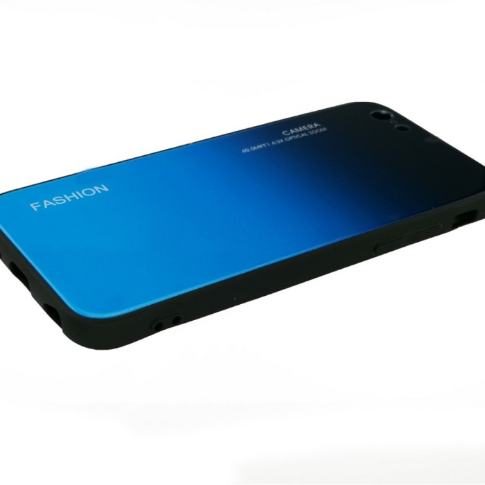 Husa Apple iPhone 7 Hybrid Back Degrade, Albastru [6]