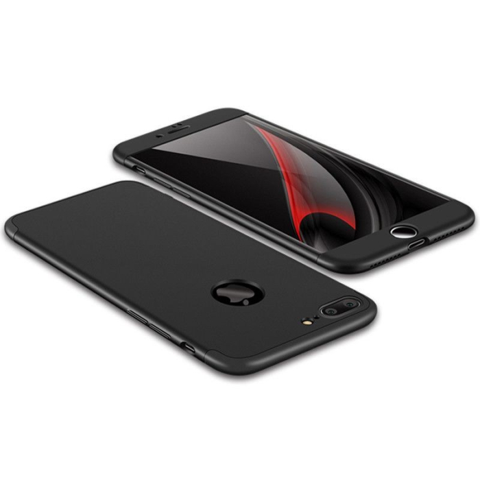 Husa Apple iPhone 7 Plus/iPhone 8 Plus Ultra-subtire 3 in 1 Negru [3]