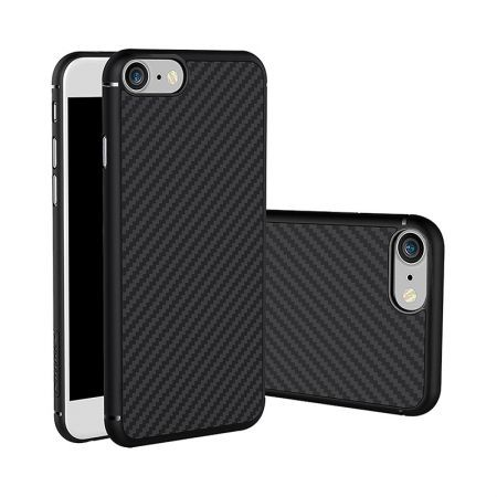 Husa Apple iPhone 8 Nillkin Synthetic Fiber Negru [3]