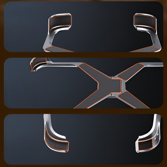 Husa Armor X Compatibila cu iPhone 15 Pro Max, , Aliaj de Aluminiu, Antisoc, Antizgarieturi, Impermeabila, Margini cu 2 Straturi, Aderent, Montare Usoara, Surubelnita Inclusa, Gri Metalizat [2]