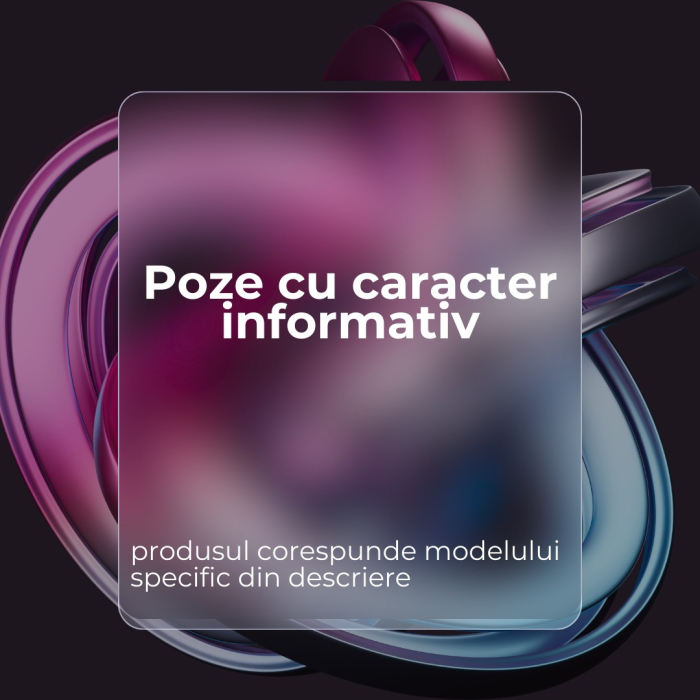 Husa de Protectie 2 in 1, , pentru Apple iPhone 15 Plus, Compatibila MagSafe, Magnetica, cu Protectie Lentila, din TPU, Negru [3]