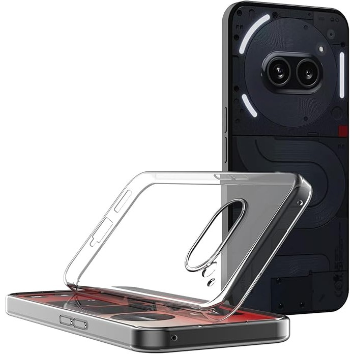 Husa de Protectie, , Compatibil cu Nothing Phone 2A, Silicon TPU, Protectie camere, Transparent [6]