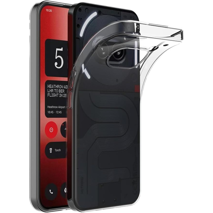 Husa de Protectie, , Compatibil cu Nothing Phone 2A, Silicon TPU, Protectie camere, Transparent [5]