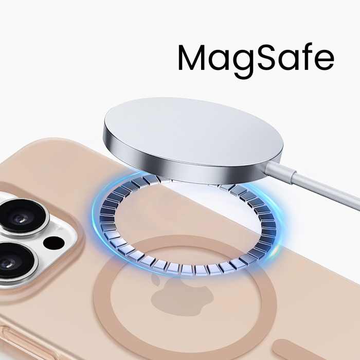 Husa de Protectie compatibila Apple iPhone 17 Pro, , Magnetica Ultra-subtire, Anti-alunecare, Protectie PC, Rezistenta la Zgirieturi, Alb [3]