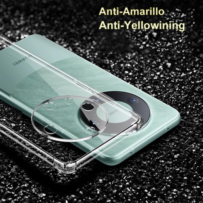 Husa de Protectie, , Compatibila cu Huawei Mate 60 Pro, TPU, Transparent [3]