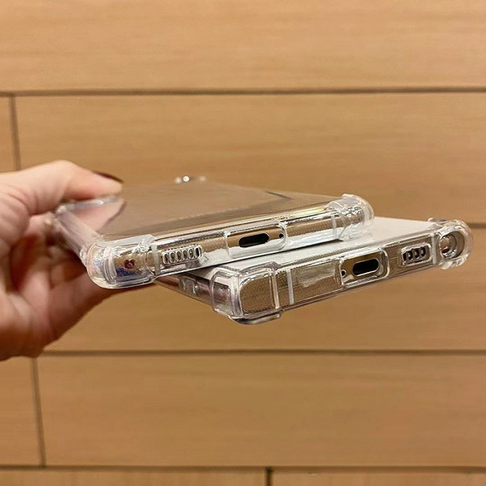 Husa de Protectie, , Compatibila cu Samsung Galaxy A15/ A15 5G, TPU Antisoc, Protectie Colturi, 1.5 mm Transparent [3]