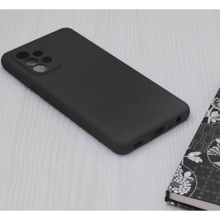 Husa de protectie compatibila cu Samsung Galaxy A32 5G Matte Tpu Negru [3]