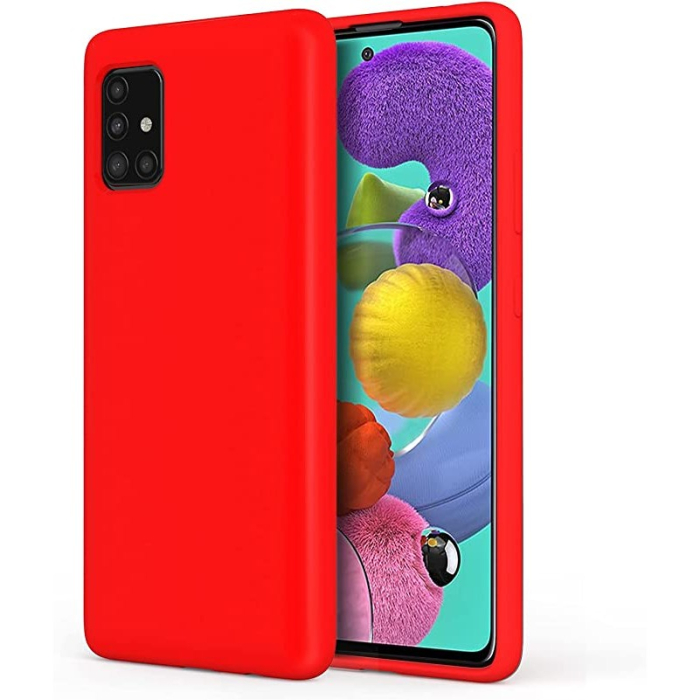 Husa de protectie compatibila cu Samsung Galaxy S21 5G Matte Tpu Rosu [5]