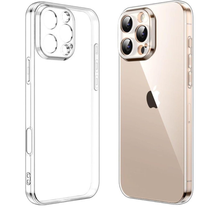 Husa de Protectie, , Compatibila cu Xiaomi Redmi 13C 5G, Tip Carcasa, Silicon TPU, Protectie camere, Transparent [2]