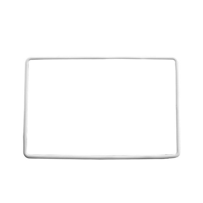 Husa de Protectie Margini Ecran Frontal Tesla, Flipp, Compatibil cu Tesla Model 3/Y, din TPE, Alb [4]