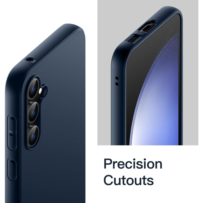 Husa de Protectie Matte TPU, , pentru Xiaomi Redmi 13C, Protectie Camera, Antisoc, Antizgariere, Antialunecare, Acoperire Completa, Albastru [3]