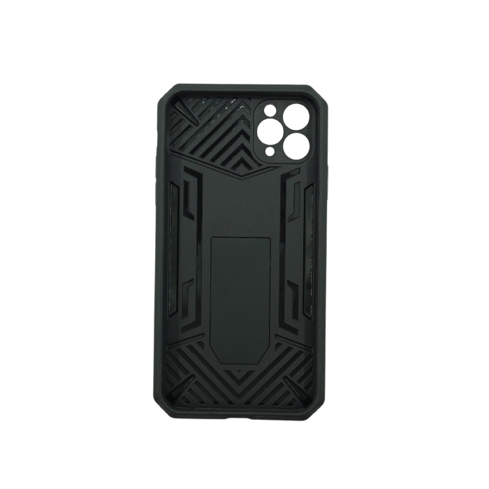 Husa de protectie pentru Apple iPhone 12 Defender Sergeant Brave cu suport, Verde deschis [2]