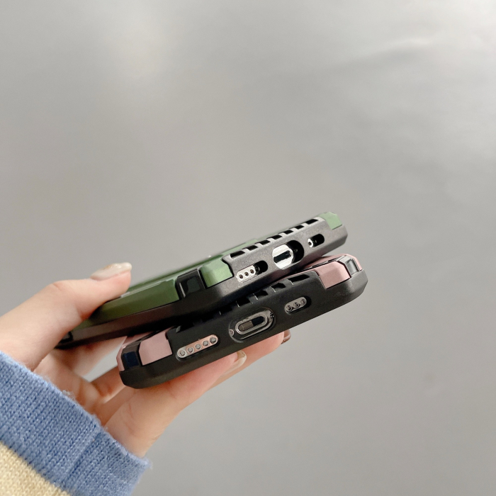 Husa de protectie pentru Apple iPhone 13 Defender Sergeant Brave cu suport,Verde [4]