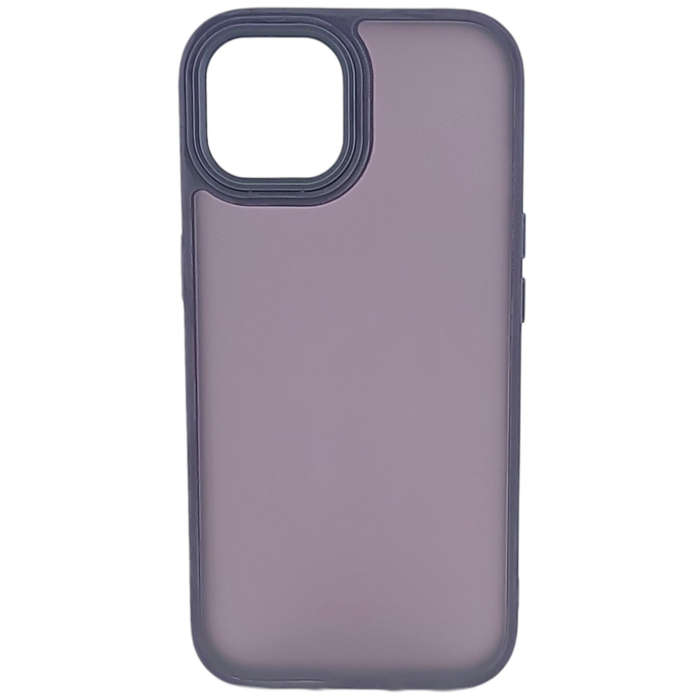 Husa de Protectie, , pentru iPhone 15, Satin Matte, din PC, Mov [2]