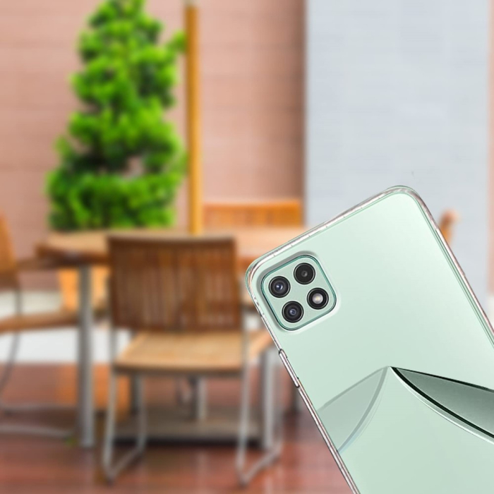 Husa de protectie pentru Samsung Galaxy A22 5G, , TPU Transparenta [4]