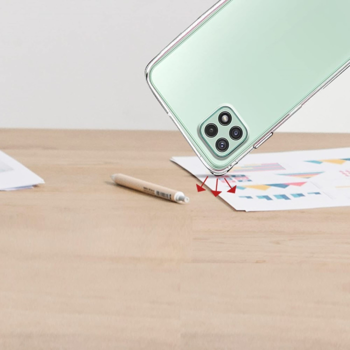 Husa de protectie pentru Samsung Galaxy A22 5G, , TPU Transparenta [2]