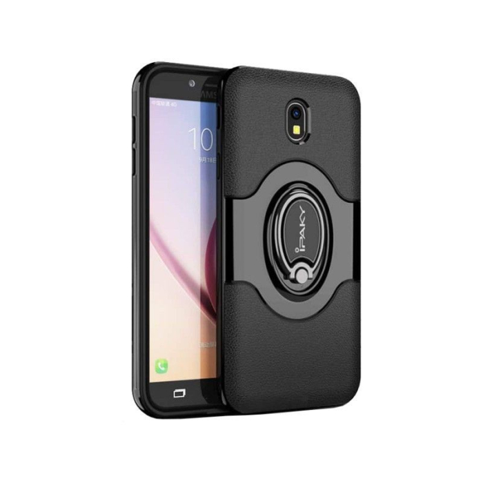 Husa de protectie pentru Samsung Galaxy J7 2017 Ipaky Ring Negru [4]