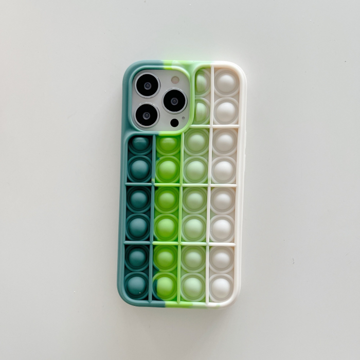 Husa de protectie Pop It compatibila cu Apple iPhone 13,Model 3,Multicolor [3]