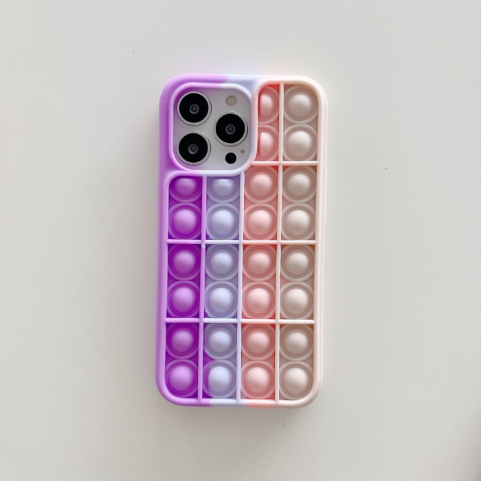 Husa de protectie Pop It compatibila cu Apple iPhone 13 Pro,Model 2,Multicolor [4]