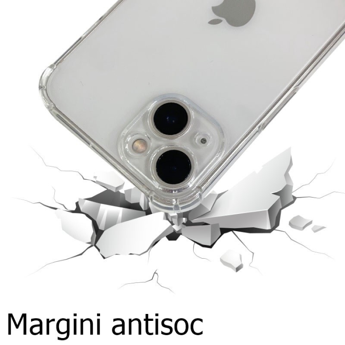 Husa de protectie , TPU, pentru Apple iPhone 15 Plus , Antisoc, Protectie colturi, Rezistenta la impact, Transparenta [4]