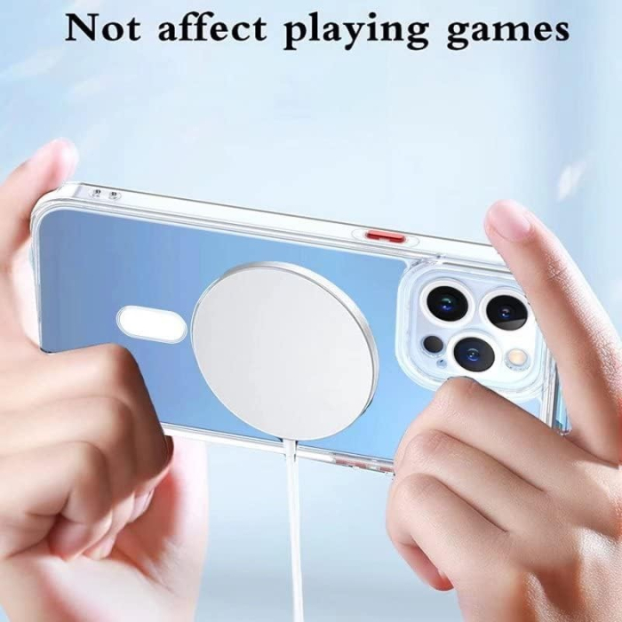 Husa de Protectie TPU, , pentru Apple iPhone 16, MagSafe, Antisoc, Rezistenta la Impact, Protectie Camera, Transparent [2]