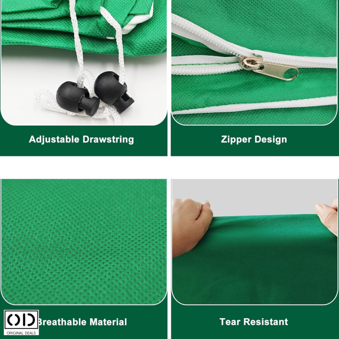 Husa Anti-Inghet pentru Pomi si Plante Exterior Impermeabila cu Fermoar si Snur Protectie Iarna [12]