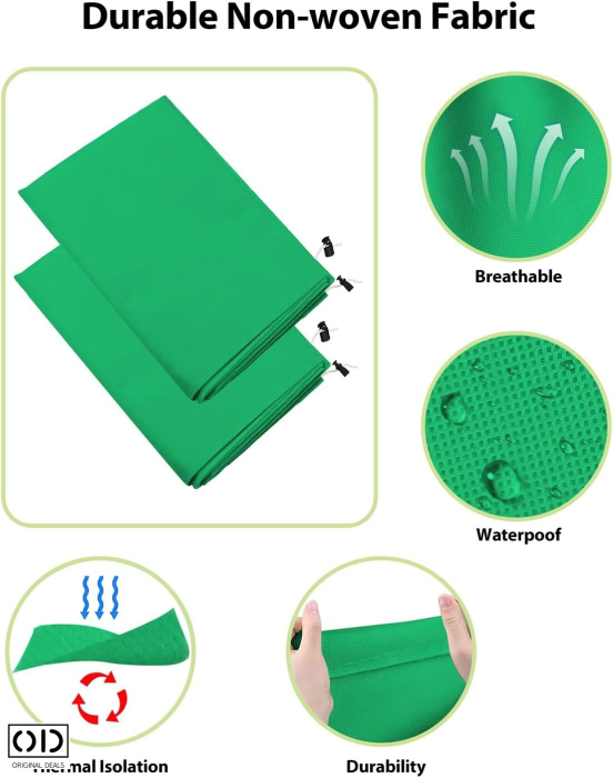 Husa Anti-Inghet pentru Pomi si Plante Exterior Impermeabila cu Fermoar si Snur Protectie Iarna [13]