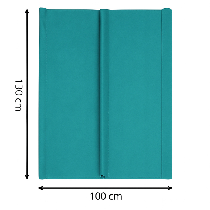 Husa din panza pentru leagan de gradina mare, sezut si spatar, 130x100cm, turcoaz [3]