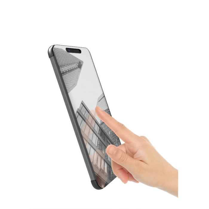 Husa Huawei Mate 20 Flip Cover Oglinda Negru [5]