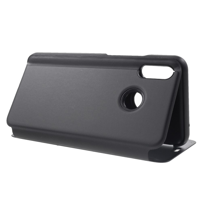 Husa Huawei P Smart Flip Cover Oglinda Negru [4]