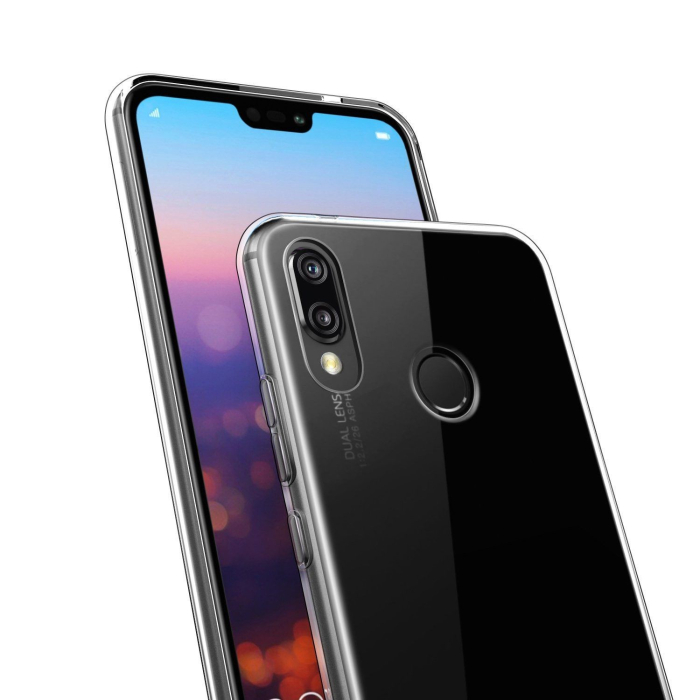 Husa Huawei P20 Lite Tpu Transparent 0.6 mm [3]
