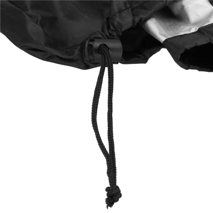 Husa mobilier gradina, impermeabila, cu protectie UV, 242x162x100cm, negru [3]