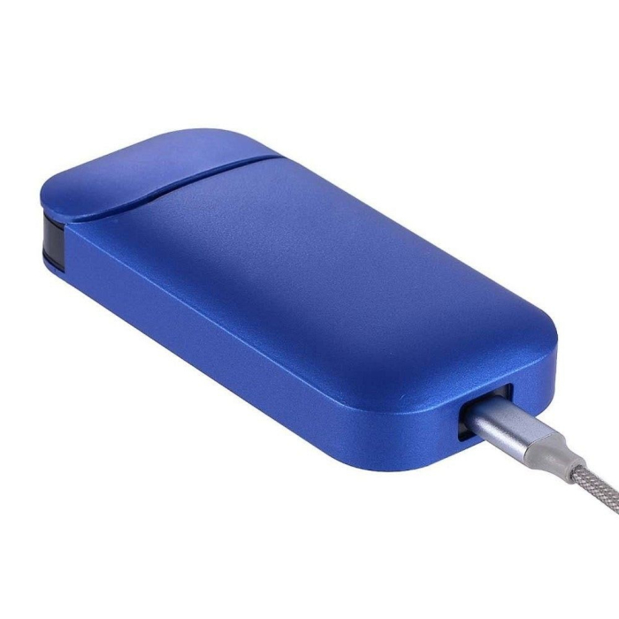 Husa pentru IQOS 2.4 Plus, Capac de Protectie, Anti Soc si Zgarieturi, Full Body, din Plastic, 11.5 x 5 x 2.3 cm, Albastru [6]