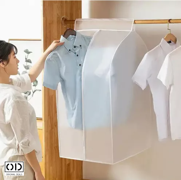 Husa pentru protectie haine in dulap dressing Huse pentru protectia hainelor  Protectie haine importiva moliilor si insectelor Set huse de protectie pentru haine in dulap Protectie pentru haine [6]