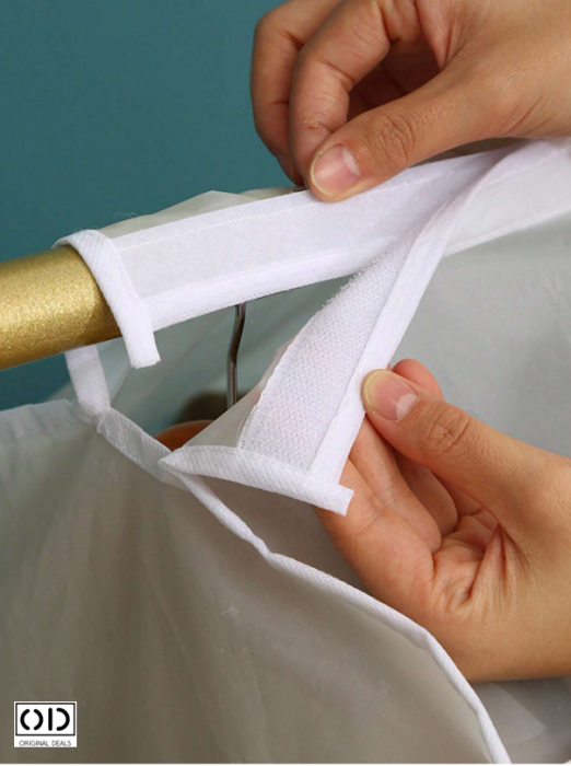 Husa pentru protectie haine in dulap dressing Huse pentru protectia hainelor  Protectie haine importiva moliilor si insectelor Set huse de protectie pentru haine in dulap Protectie pentru haine [11]