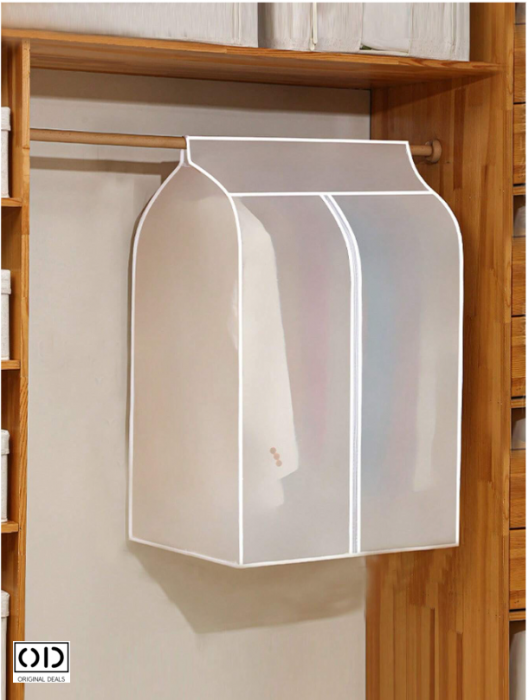 Husa pentru protectie haine in dulap dressing Huse pentru protectia hainelor  Protectie haine importiva moliilor si insectelor Set huse de protectie pentru haine in dulap Protectie pentru haine [10]