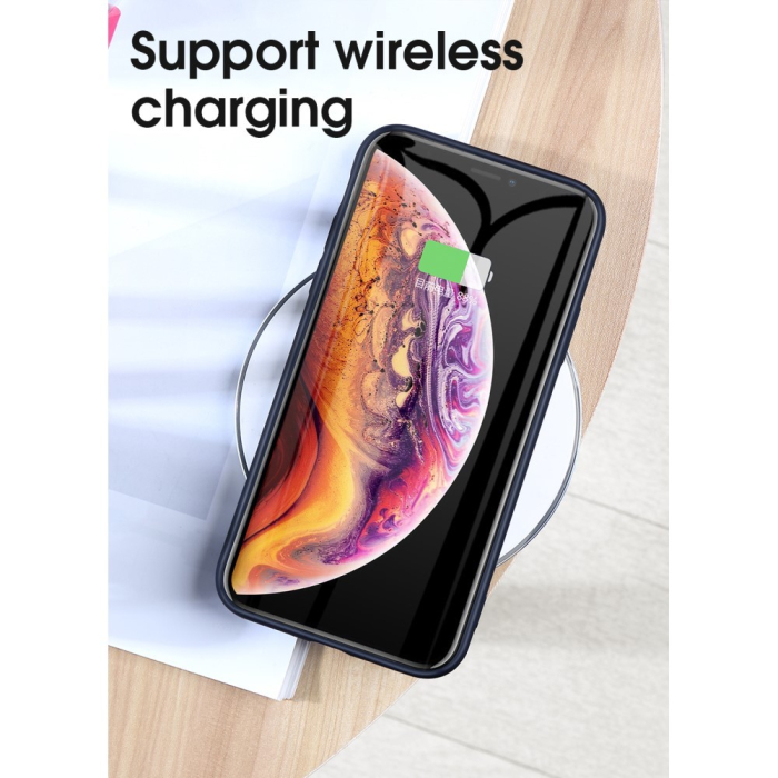 Husa protectie compatibila cu Apple iPhone 11 Liquid Silicone Case Rosu [19]