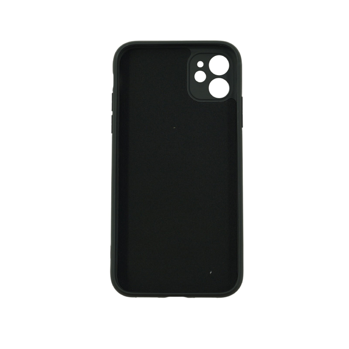 Husa protectie, , compatibila cu Apple iPhone 12 Mini Liquid Silicone Negru [2]