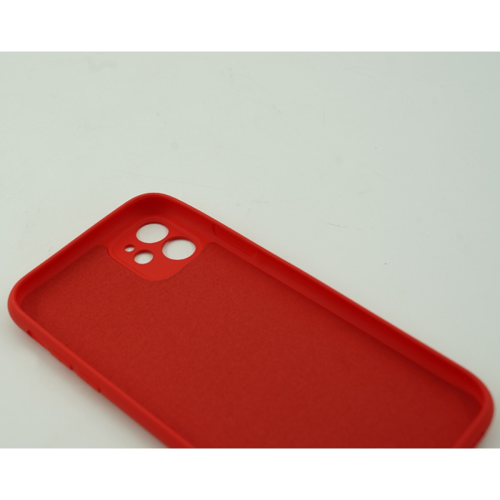 Husa protectie, , compatibila cu Apple iPhone 12 Pro Max Liquid Silicone Rosu [5]