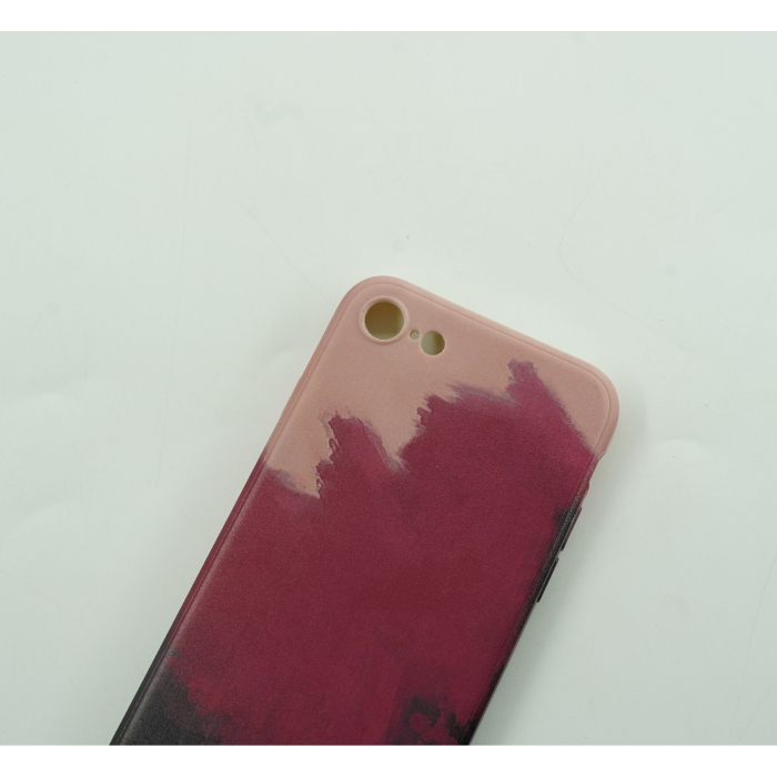 Husa protectie compatibila cu Apple iPhone 12 Pro Max Tpu Ombre, Negru/Roz/Mov [4]