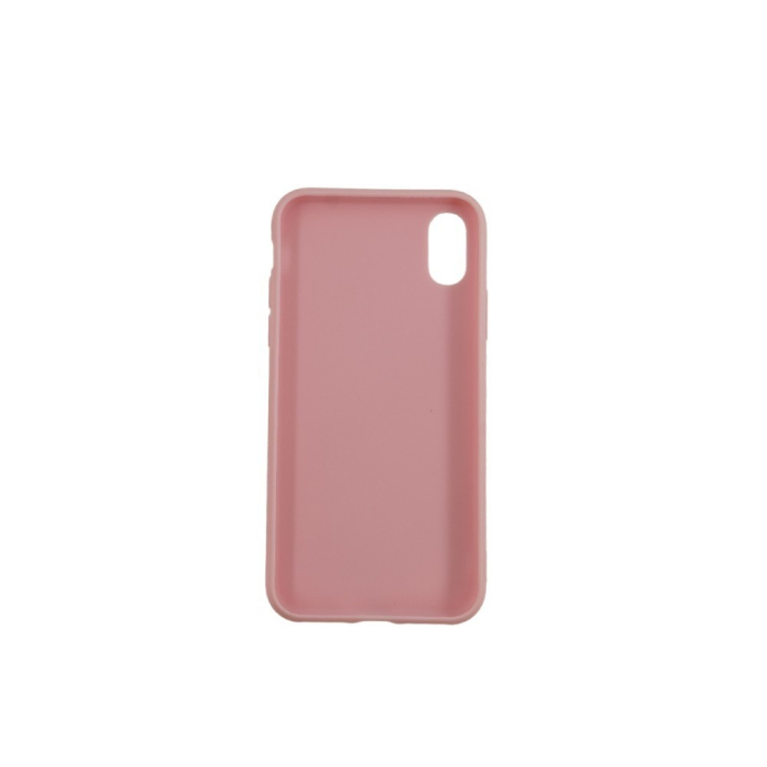 Husa protectie compatibila cu Apple iPhone X/XS Matte Tpu Roz [2]