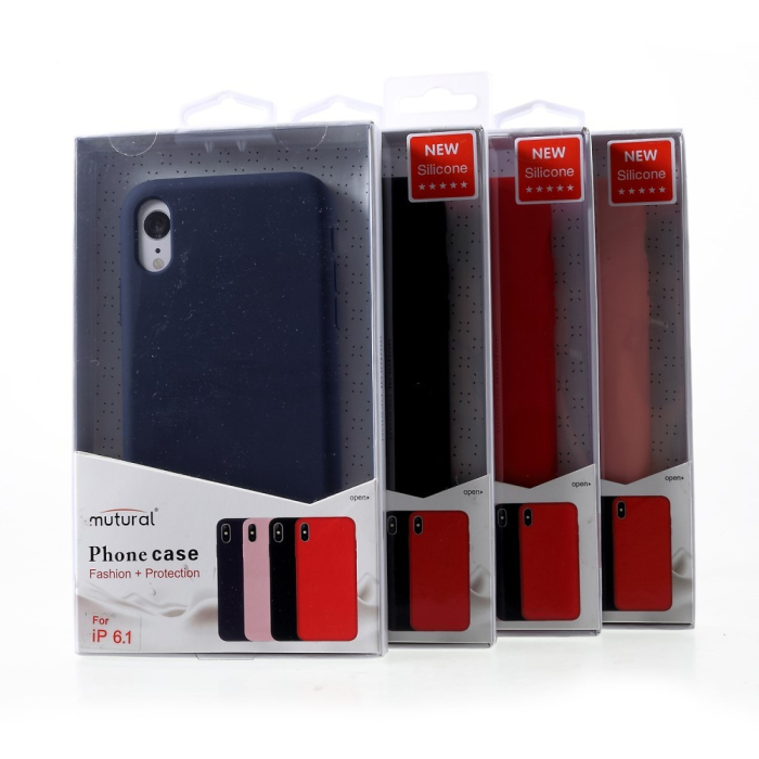 Husa protectie compatibila cu Apple iPhone XR Liquid Silicone Case Rosu [6]